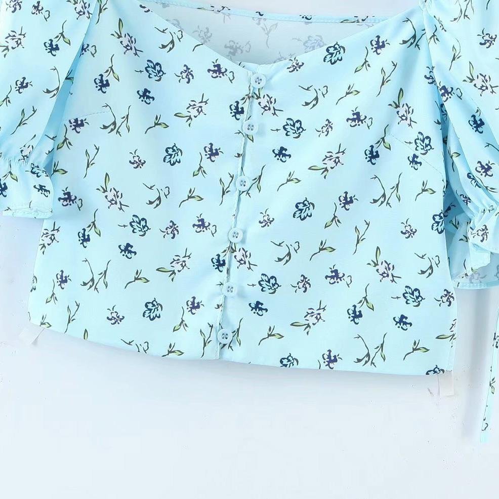 Light Blue Blouse - Shirts & Tops