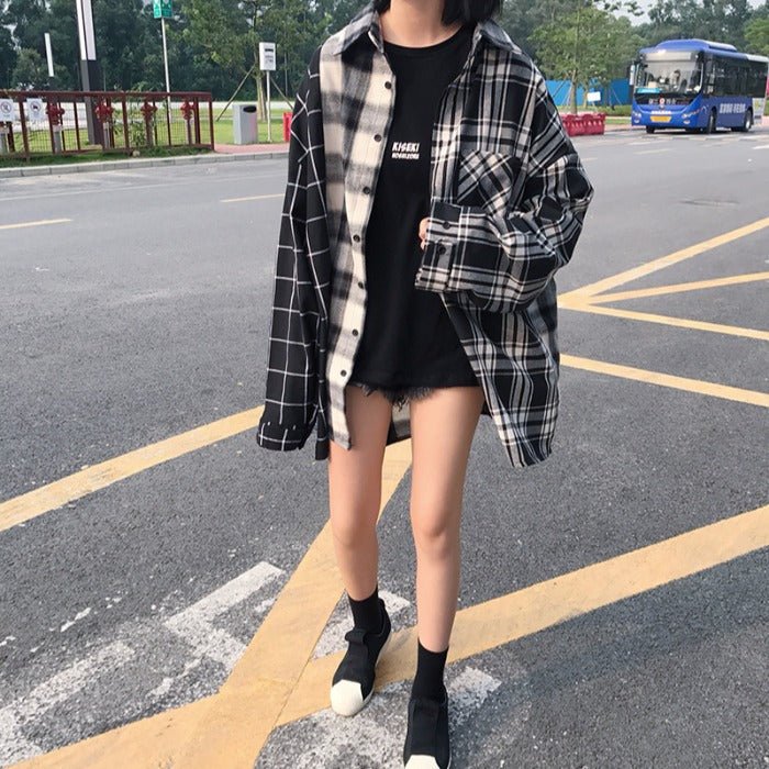 Oversized Comfy Button-up - Shirts & Tops